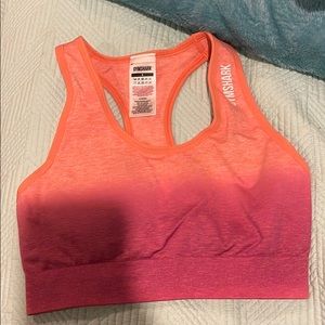 Gymshark Pink Ombré Sports Bra